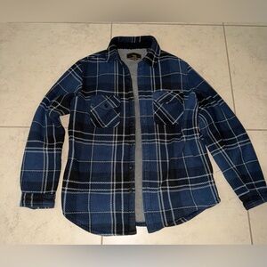 Freedom Foundry Dry Goods Co. Sherpa-Lined Flannel Jacket